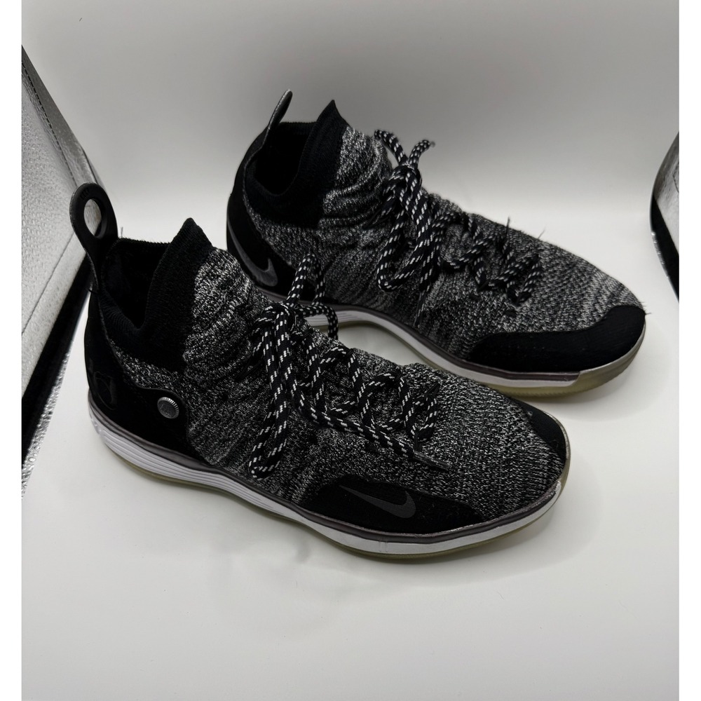 Nike Zoom KD 11 Still KD Black Twilight Pulse Flyknit Shoes Size 7Y(Women's 8.5)